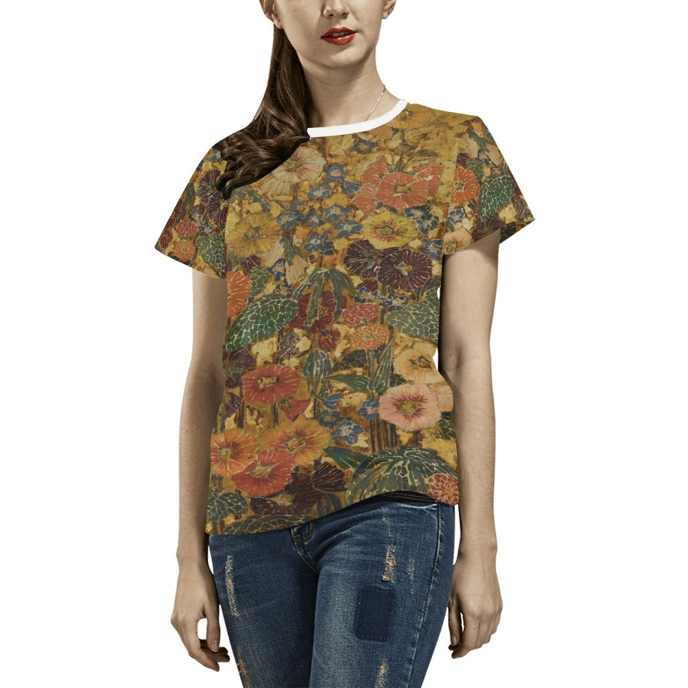 Women's All Over Print T-shirt (USA Size) (T40)