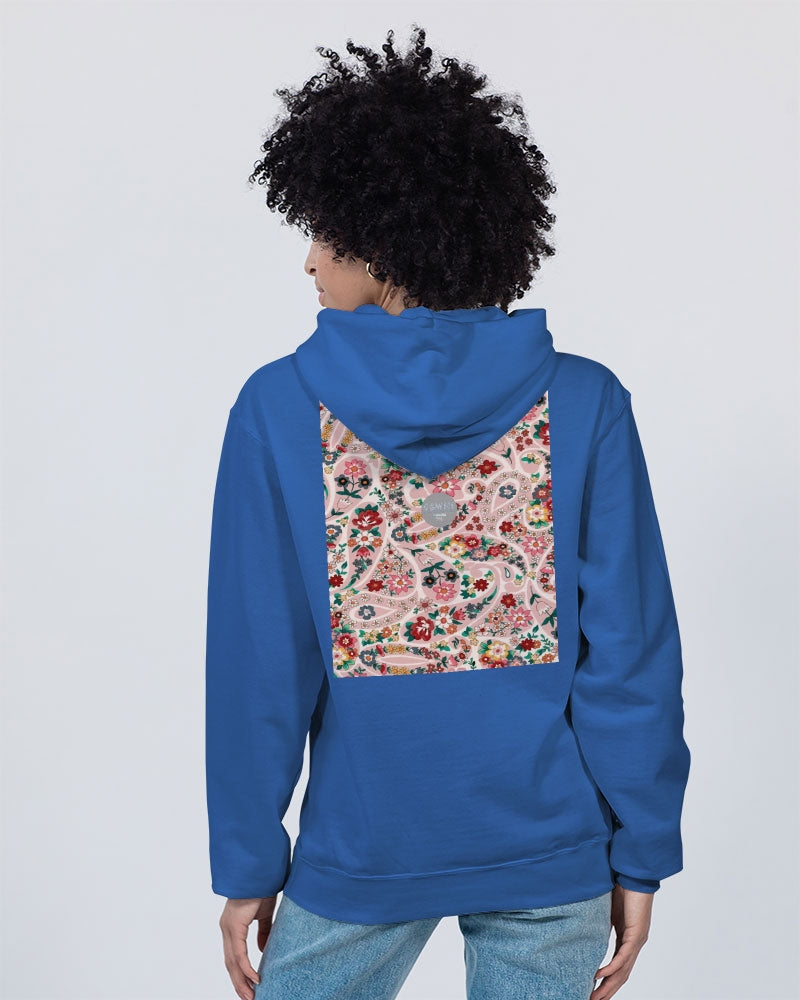 Pink abstract Pretty Sisters Unisex Hoodie | Champion