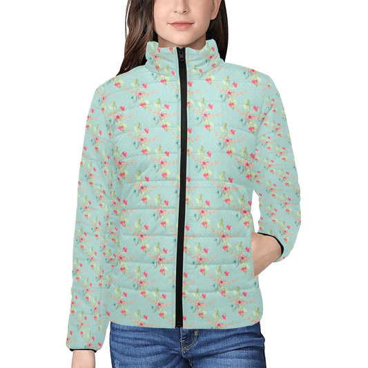 Women's stand collar padded jacket(H41)