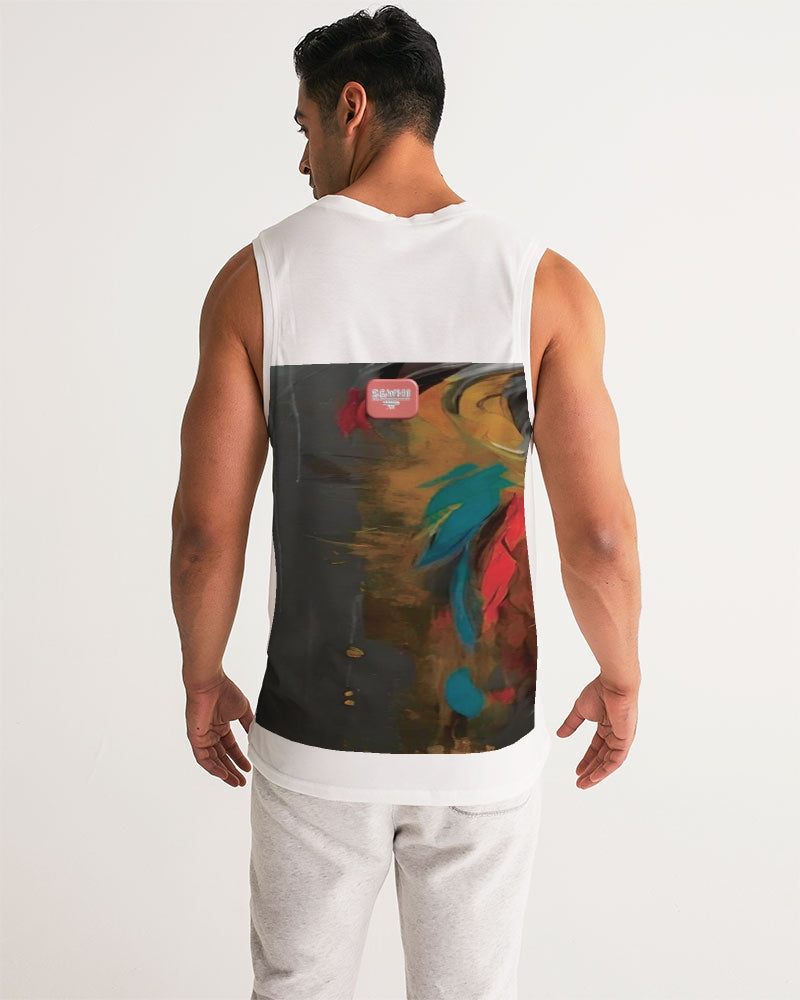 South Asian Knight Men's All-Over Print Sport Tank