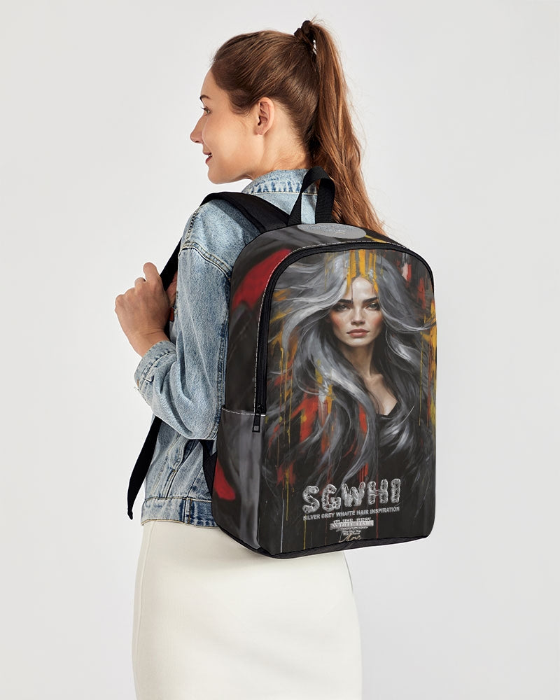 Beautiful white Sister [Part two collection] Back To Basics School Backpack