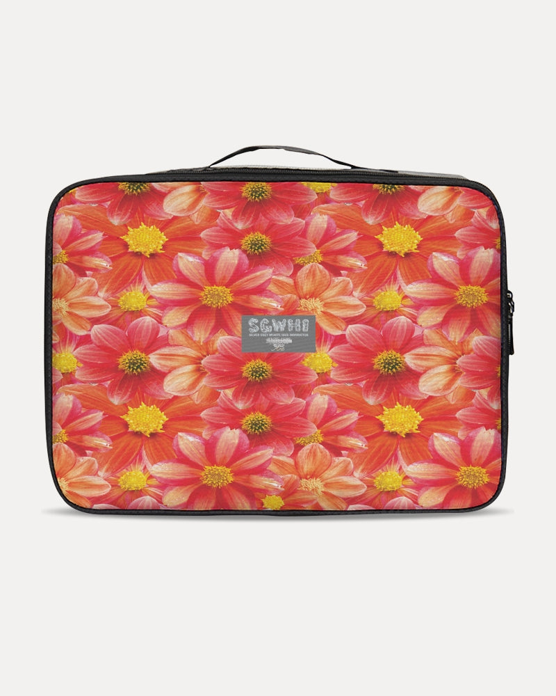 Beautiful blood orange flower design Jetsetter Travel Case