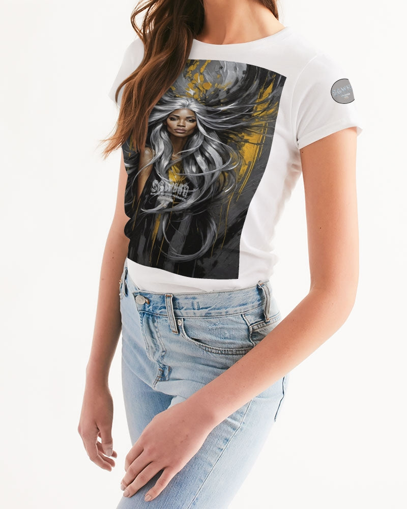 Black Sister Collection [Part 2 ] Women's All-Over Print Tee