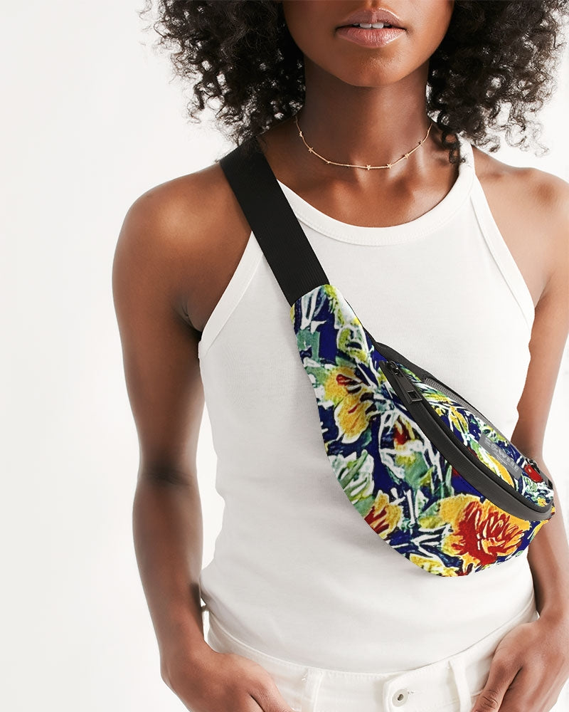 Painted floor design Crossbody Sling Bag