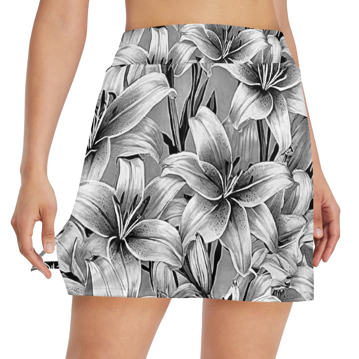 Women's Golf Skirt with Pocket (D64)