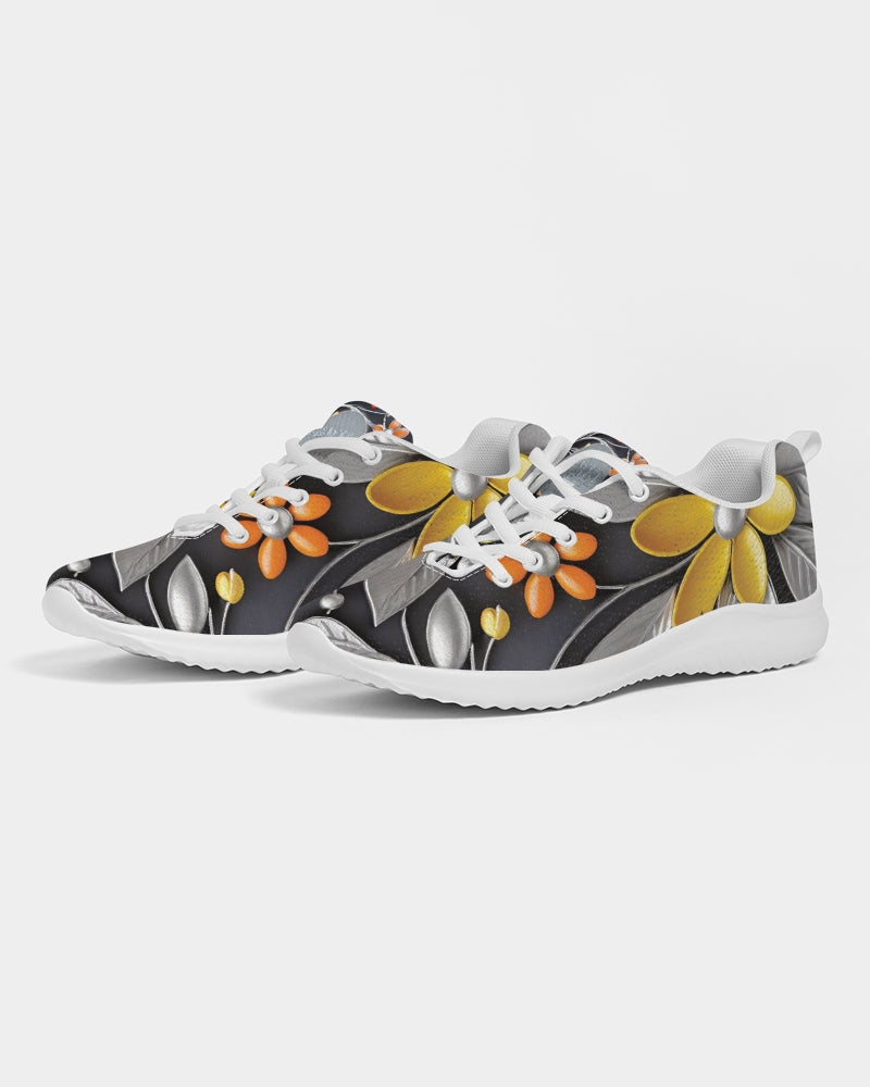 Sweet Silver Yellow Flower Grey Hair sister.[Part three] Women's Athletic Shoe