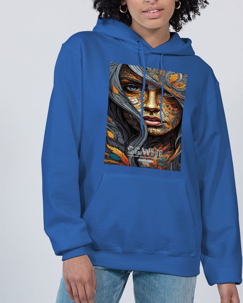 Beautiful Mosaic White Sister  Unisex Hoodie | Champion