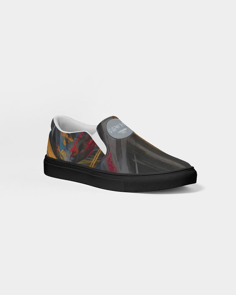 Asian collection [Part 1] Women's Slip-On Canvas Shoe - Black