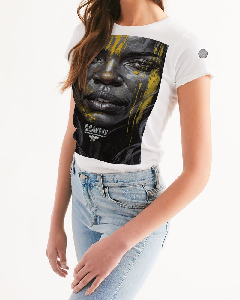 Black Sister Collection [Part 3 ] Women's All-Over Print Tee