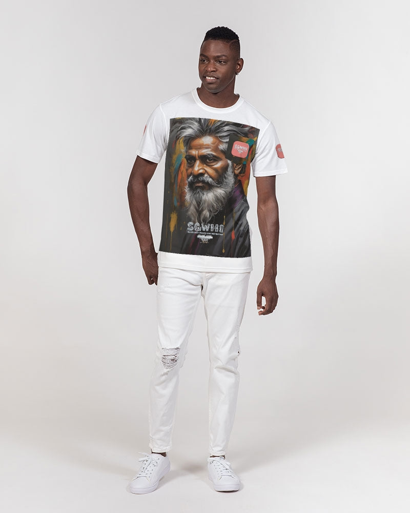 South Asian Knight Men's All-Over Print Pocket Tee