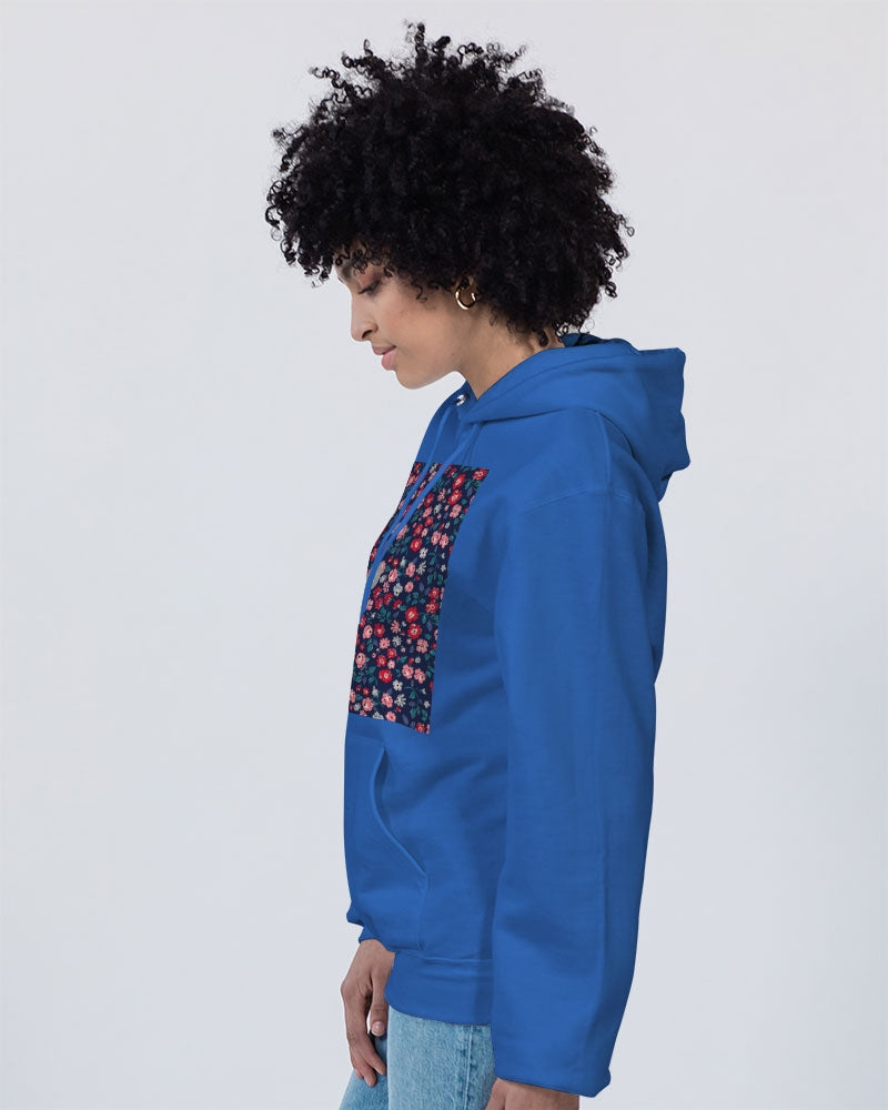 Midnight blue pretty glance.  Unisex Hoodie | Champion