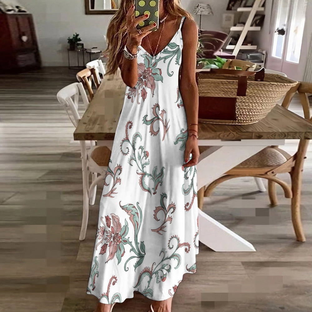 Sling Ankle Long Dress