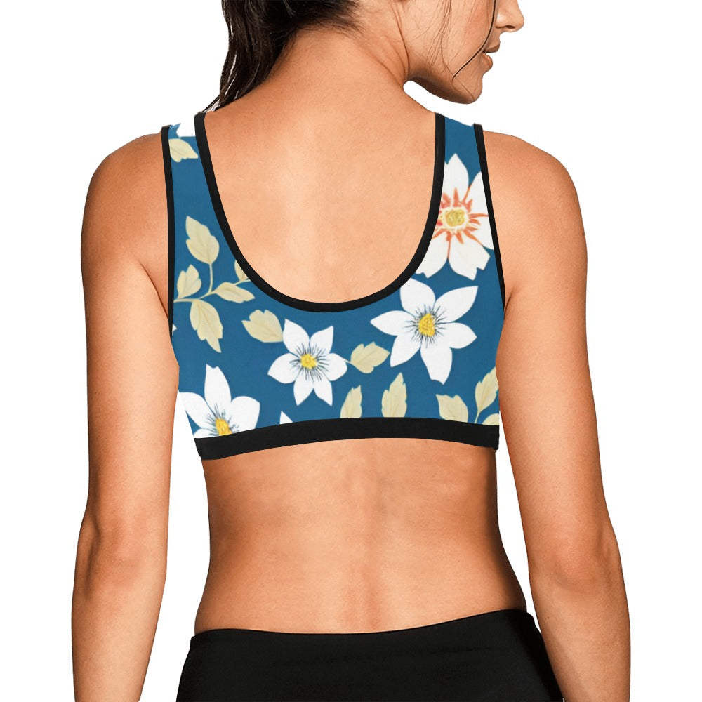 Women's All Over Print Sports Bra (Model T52)