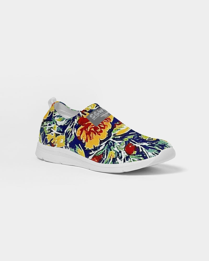 Painted floor design Women's Slip-On Flyknit Shoe