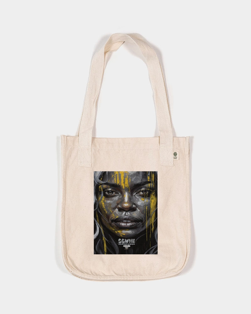 Black Sister Collection [Part 3 ] Organic Cotton Canvas Market Tote | Econscious