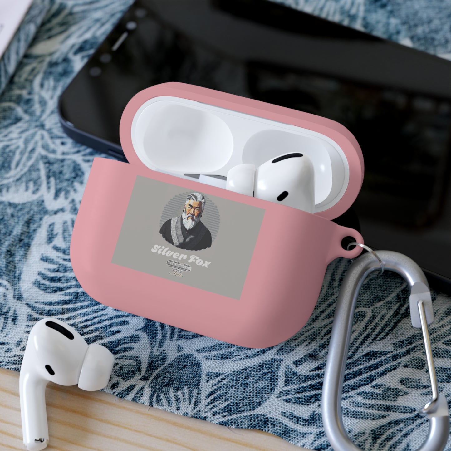 Asian Silverfox AirPods and AirPods Pro Case Cover