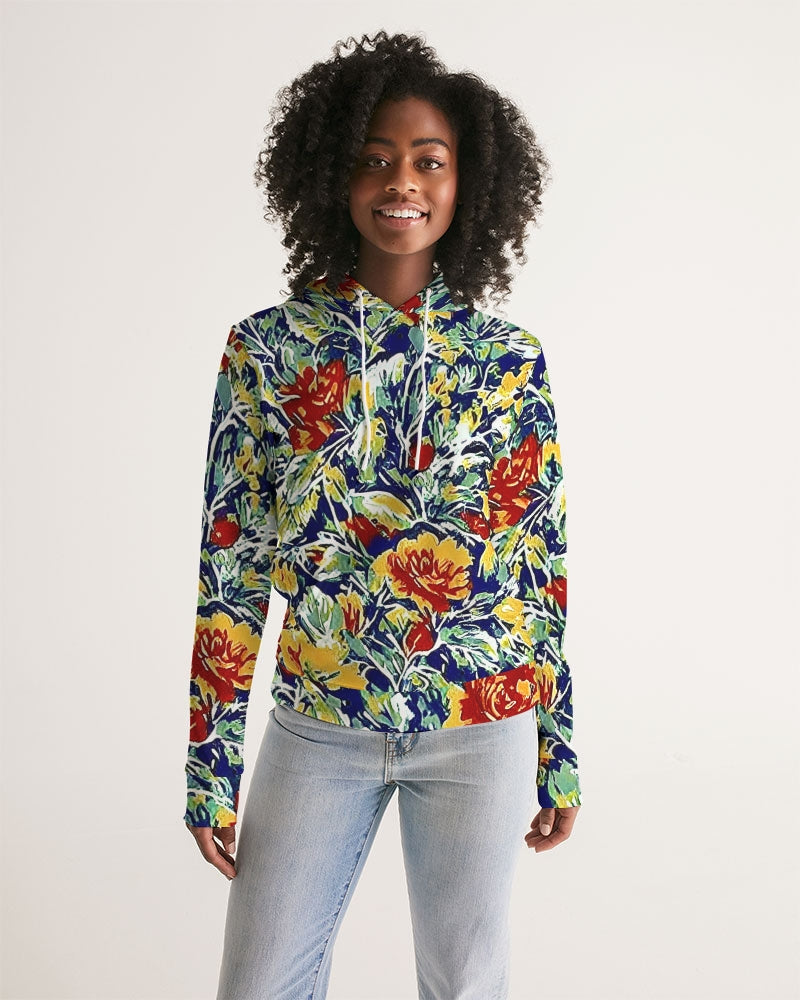 Painted floor design Women's All-Over Print Hoodie