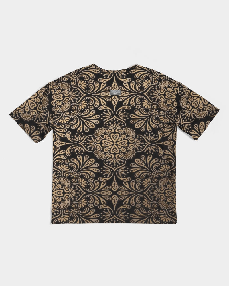 Man of Elegance Men's All-Over Print Premium Heavyweight Tee