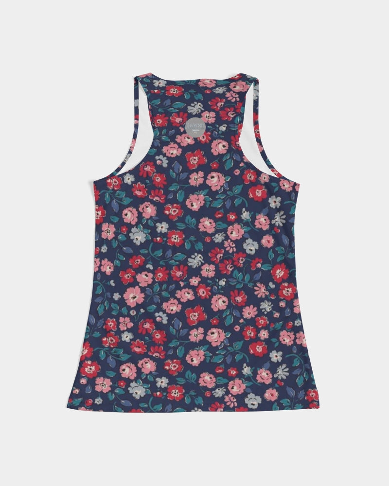 Midnight blue pretty glance.  Women's All-Over Print Tank