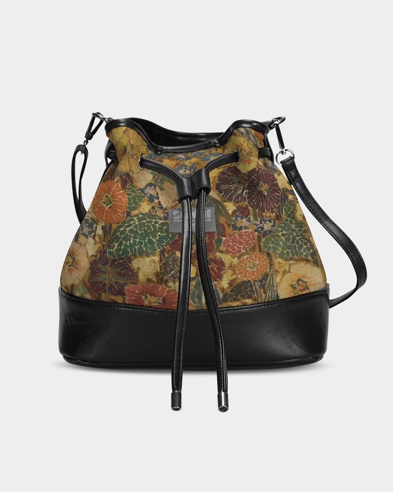 Autumn play Mini Drawstring Bucket Bag