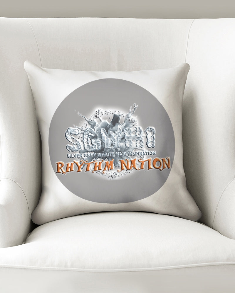 SGWHI Rhythm Nation & Mark Boyce Throw Pillow Case 16"x16"