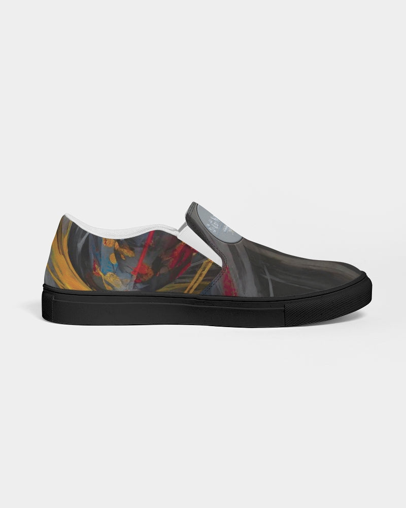 Asian collection [Part 1] Women's Slip-On Canvas Shoe - Black