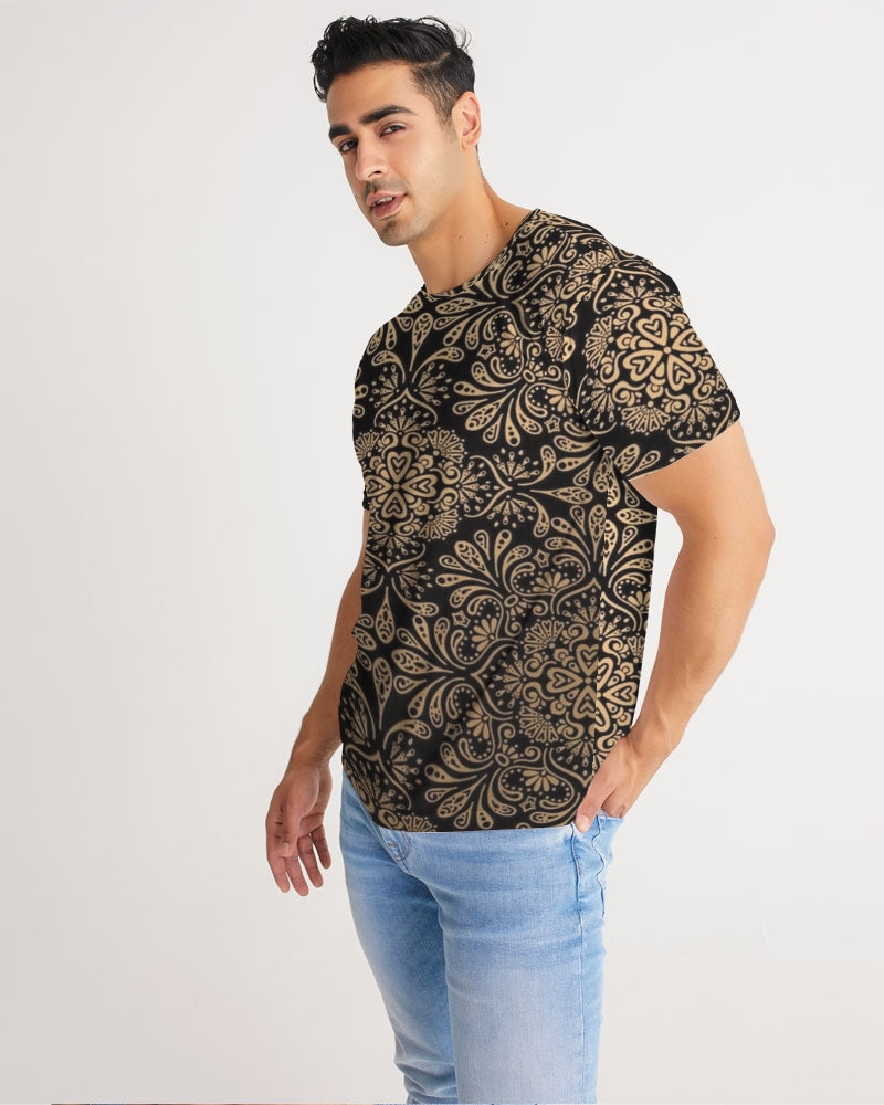 Man of Elegance Men's All-Over Print Tee