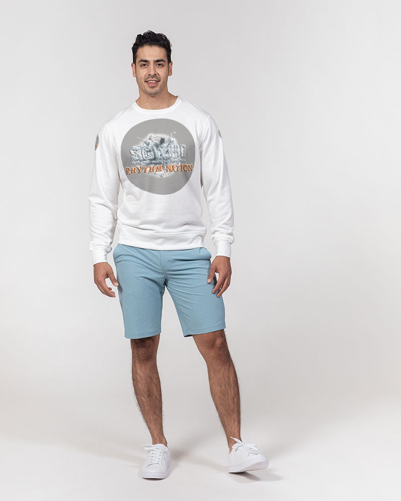 SGWHI Rhythm Nation & Mark Boyce Men's All-Over Print Classic French Terry Crewneck Pullover