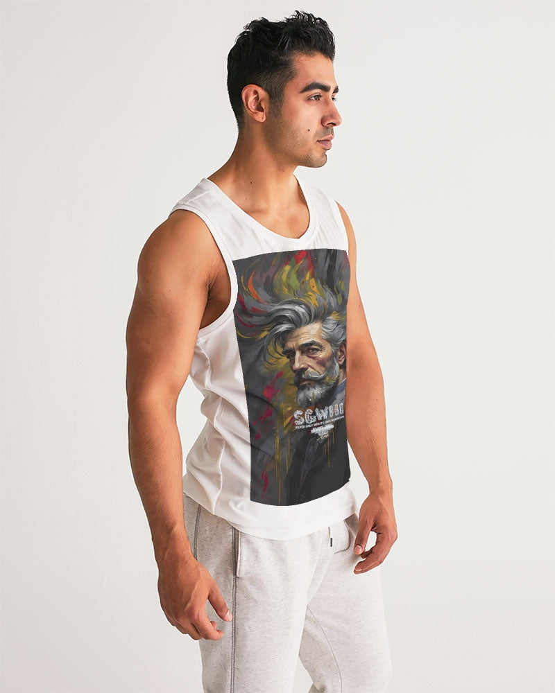 White Knight,  Men's All-Over Print Sport Tank