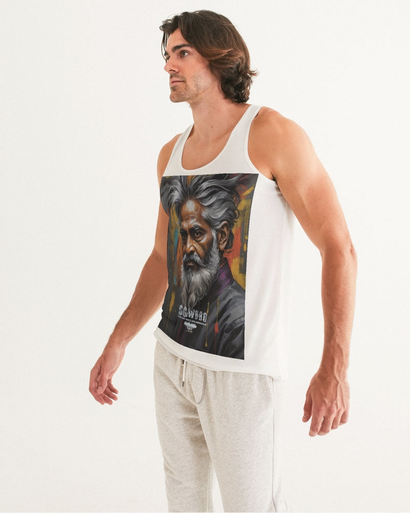 South Asian Knight Men's All-Over Print Tank