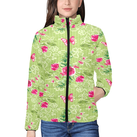 Women's stand collar padded jacket(H41)