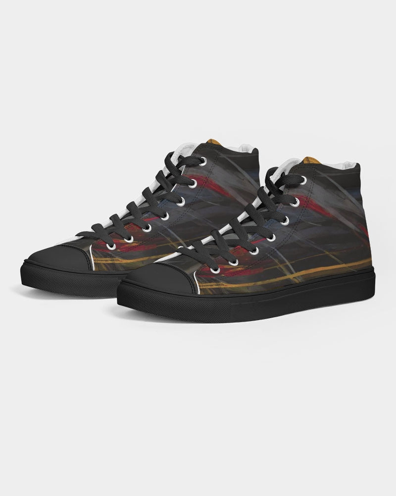 Asian collection [Part 1] Women's Hightop Canvas Shoe - Black