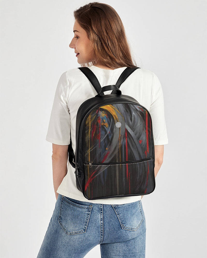 Asian collection [Part 1] Classic Faux Leather Backpack