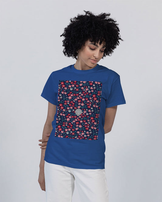 Midnight blue pretty glance.  Unisex Heavy Cotton T-Shirt | Gildan