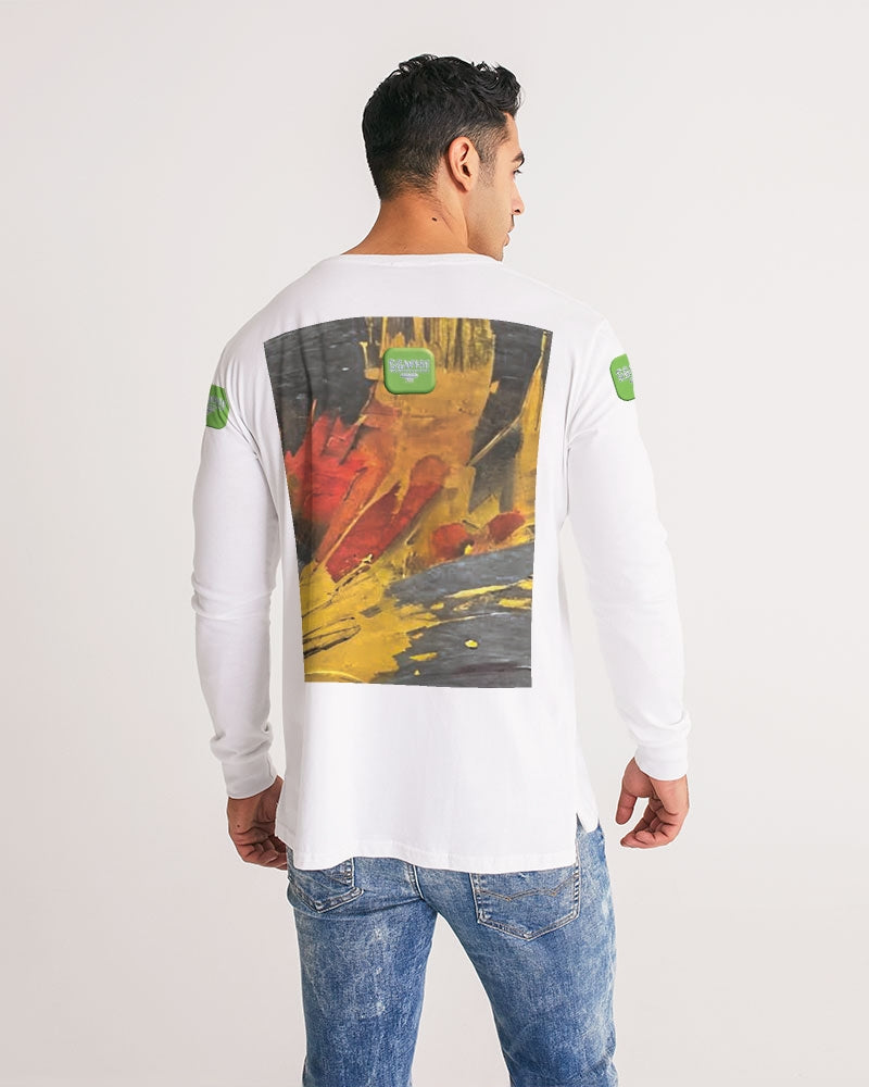 Asian Knight Men's All-Over Print Long Sleeve Tee