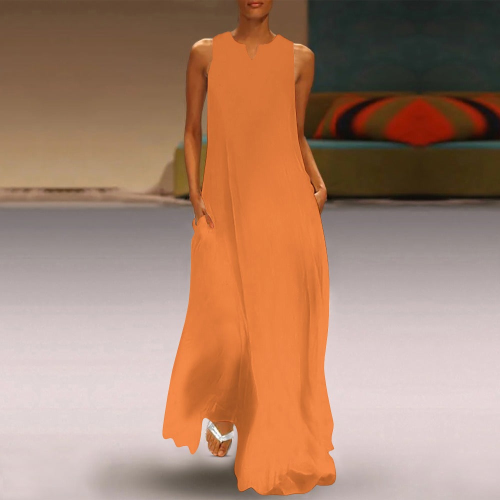 Tangelo Long dress