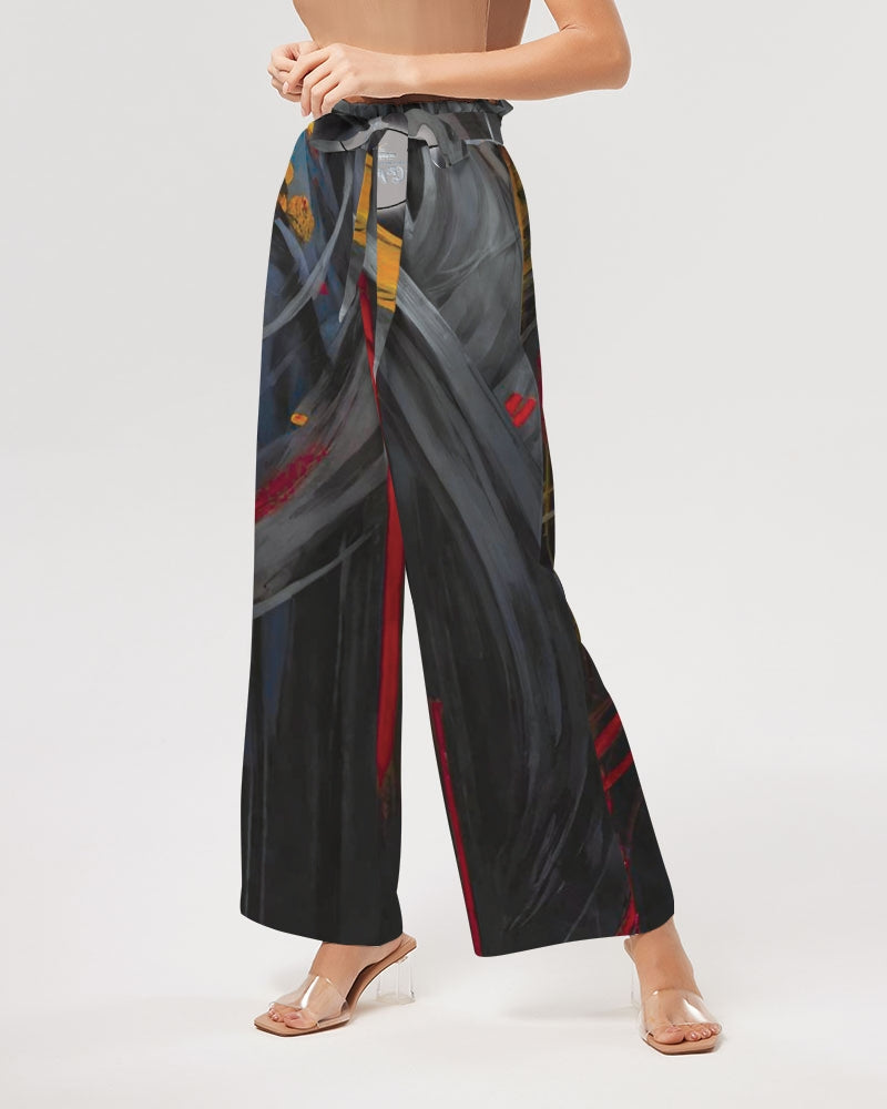 Asian collection [Part 1] Women's All-Over Print High-Rise Wide Leg Pants