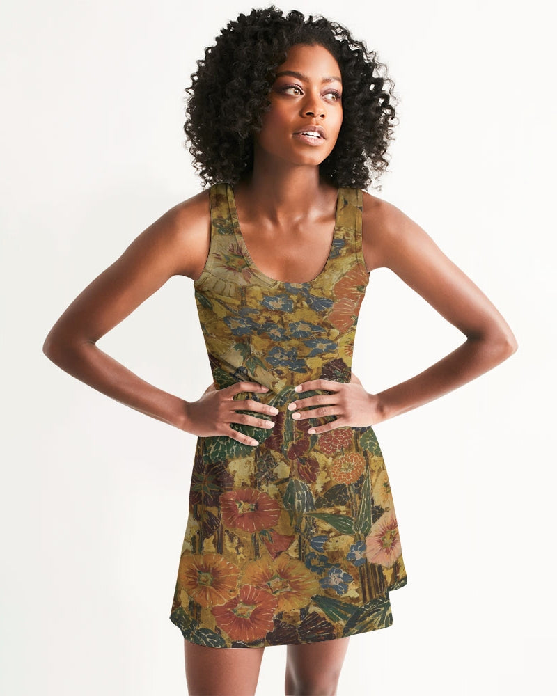 Autumn play Women's All-Over Print Racerback Dress