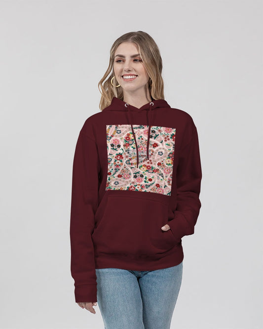 Pink abstract Pretty Sisters Unisex Premium Pullover Hoodie | Lane Seven