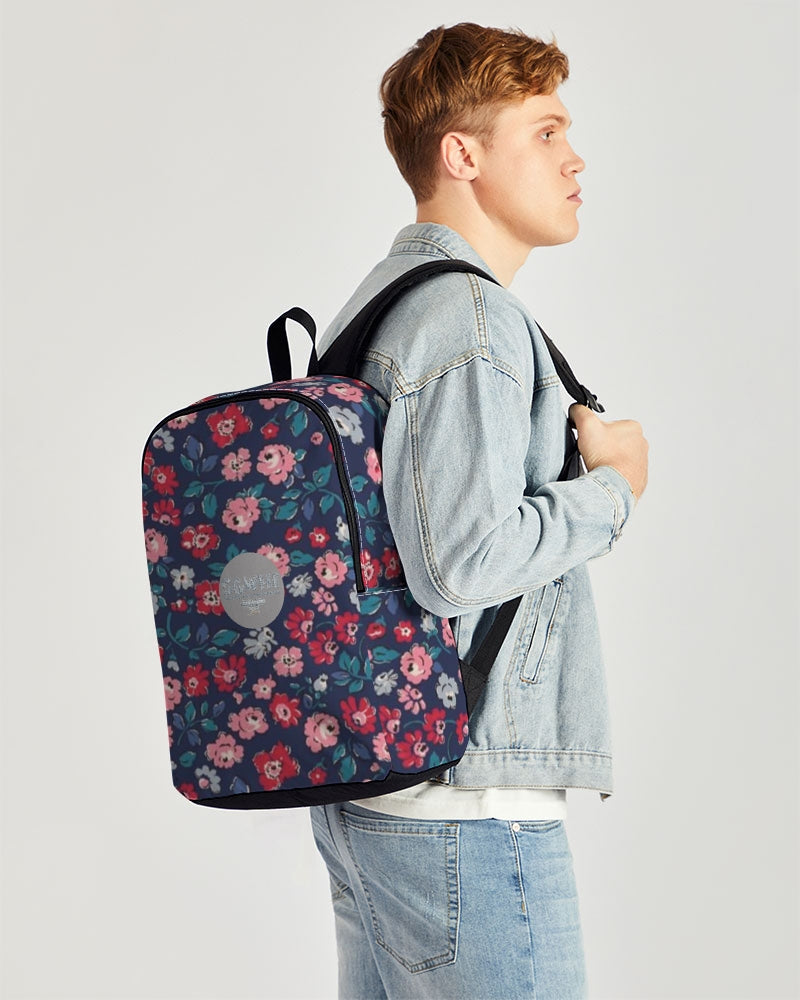 Midnight blue pretty glance.  Back To Basics School Backpack