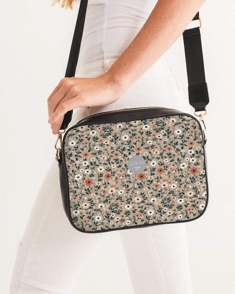 Busy and pretty Crossbody Bag