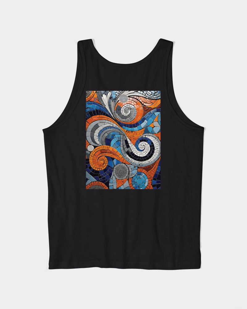 Beautiful Mosaic White Sister  Unisex Jersey Tank | Bella + Canvas