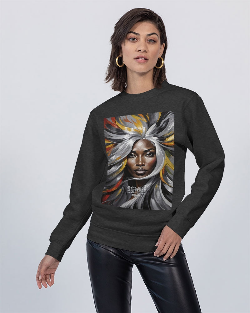 Black Sister Collection [Part 1 ] Unisex Premium Crewneck Sweatshirt | Lane Seven