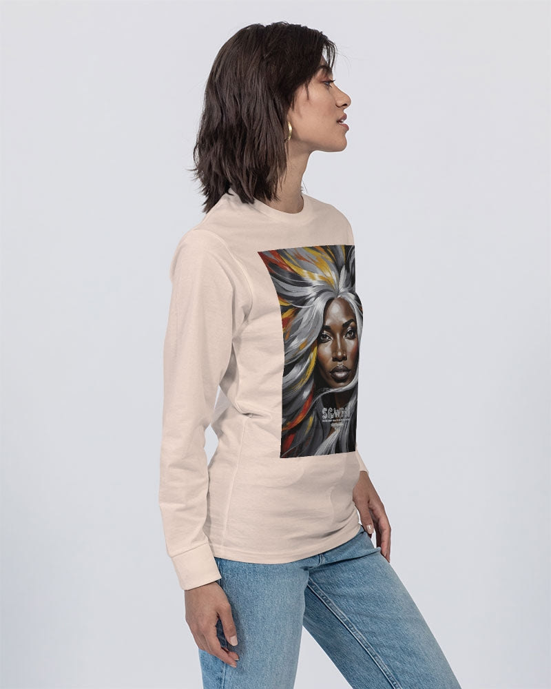 Black Sister Collection [Part 1 ] Unisex Long Sleeve Tee | Lane Seven