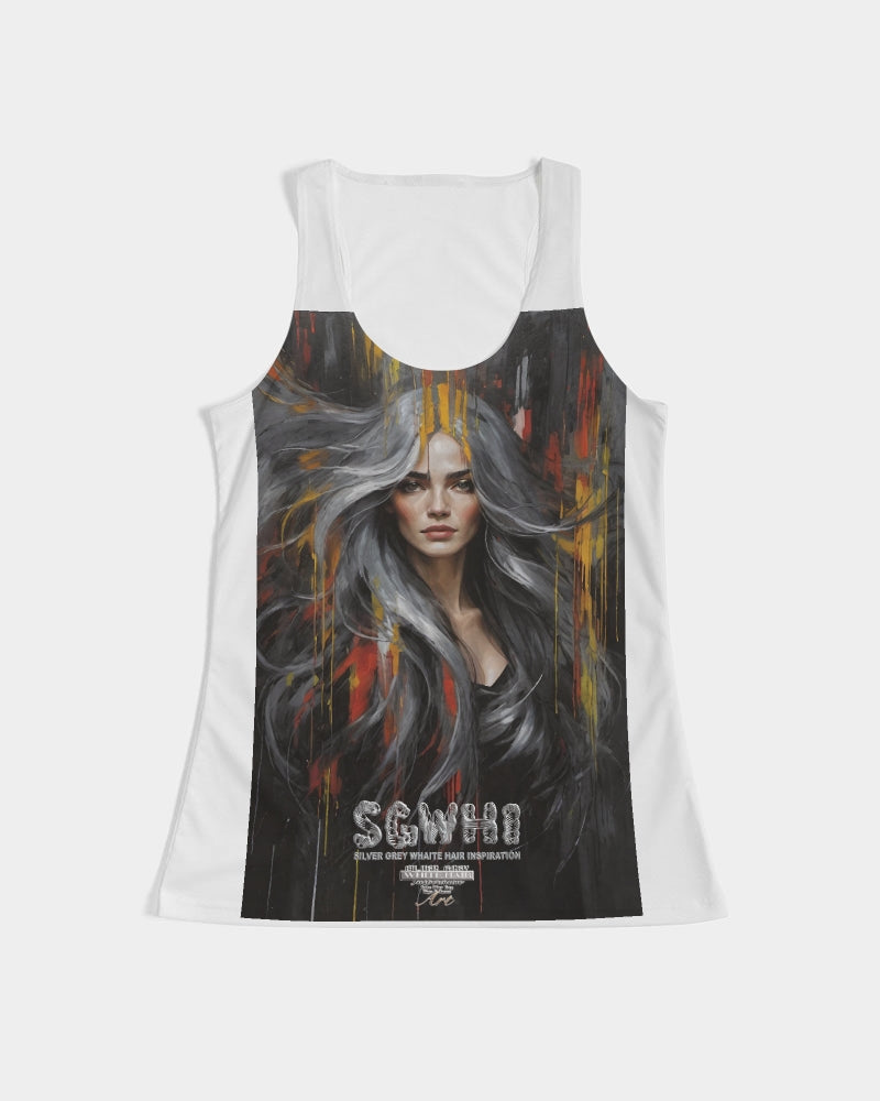 Beautiful white Sister [Part two collection] Women's All-Over Print Tank