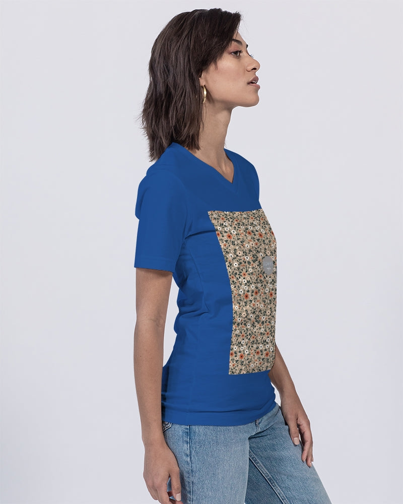 Busy and pretty Unisex Jersey V-Neck Tee | Bella + Canvas