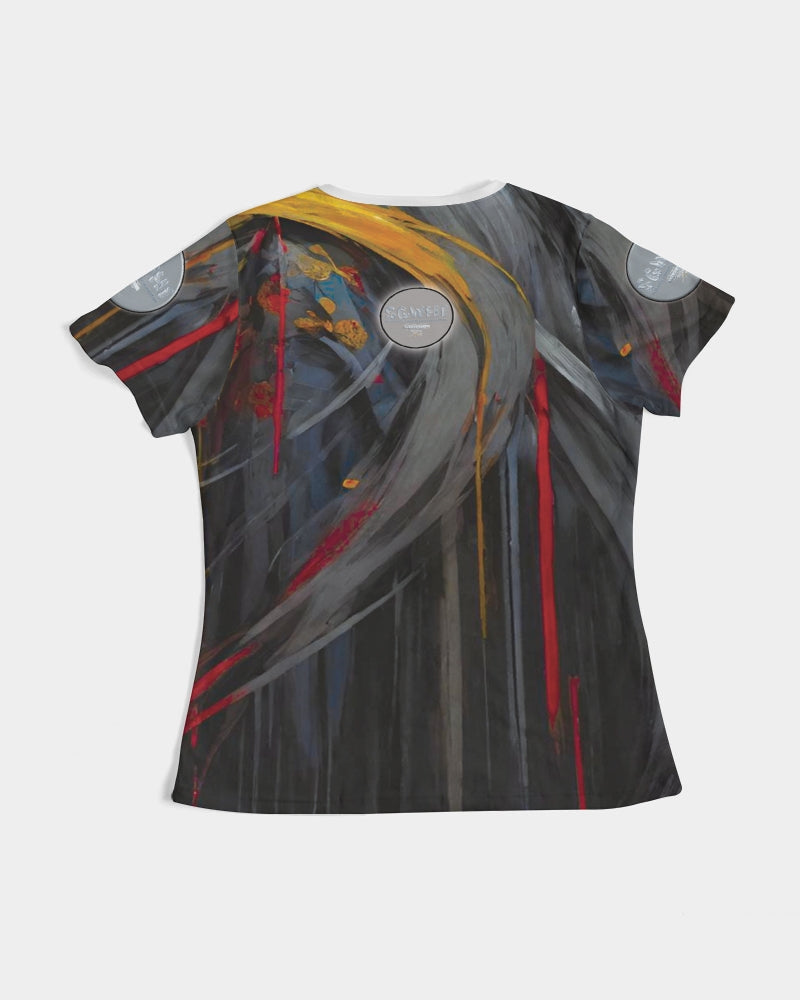 Asian Collection (Part 2 ) Women's All-Over Print Tee