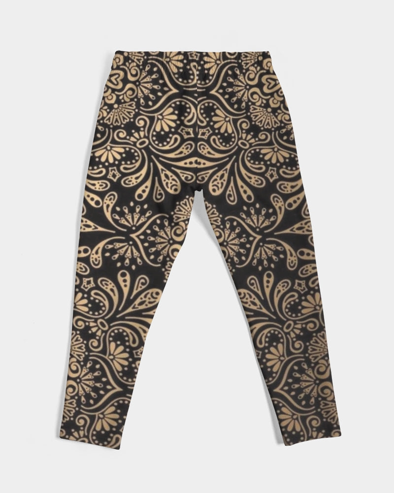 Man of Elegance Men's All-Over Print Joggers