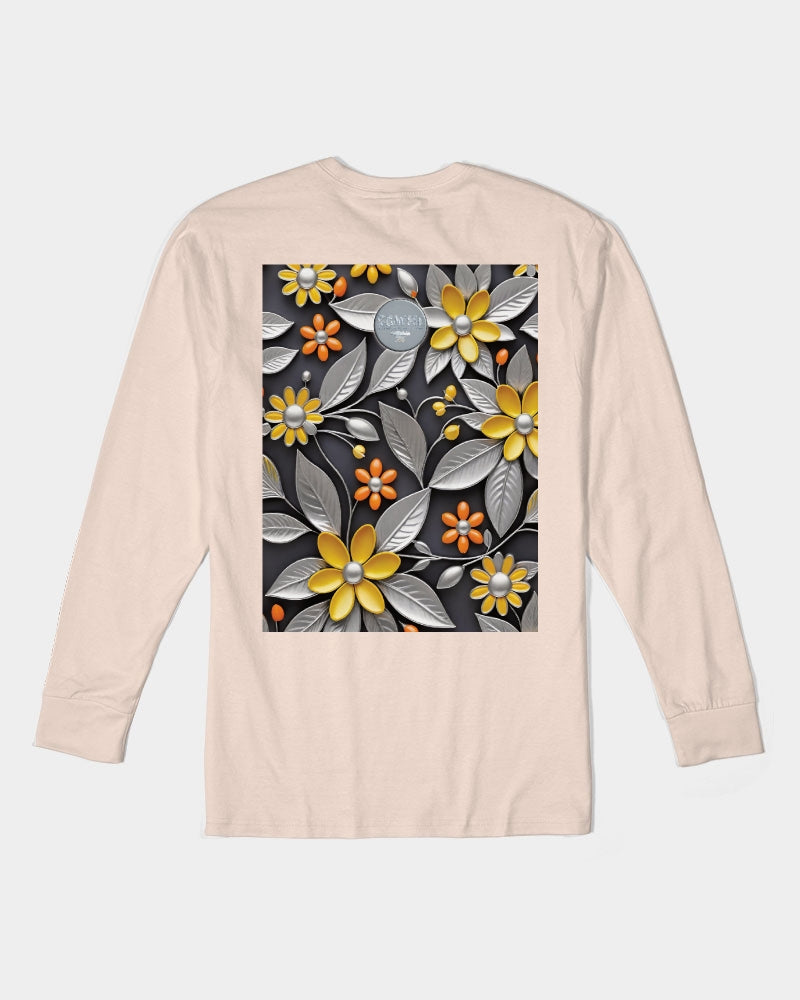 Sweet Silver Yellow Flower Grey Hair sister.[Part three] Unisex Long Sleeve Tee | Lane Seven