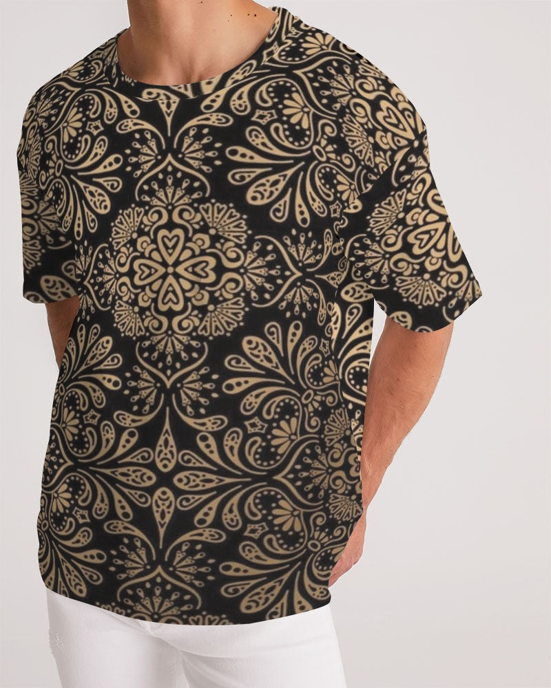 Man of Elegance Men's All-Over Print Premium Heavyweight Tee